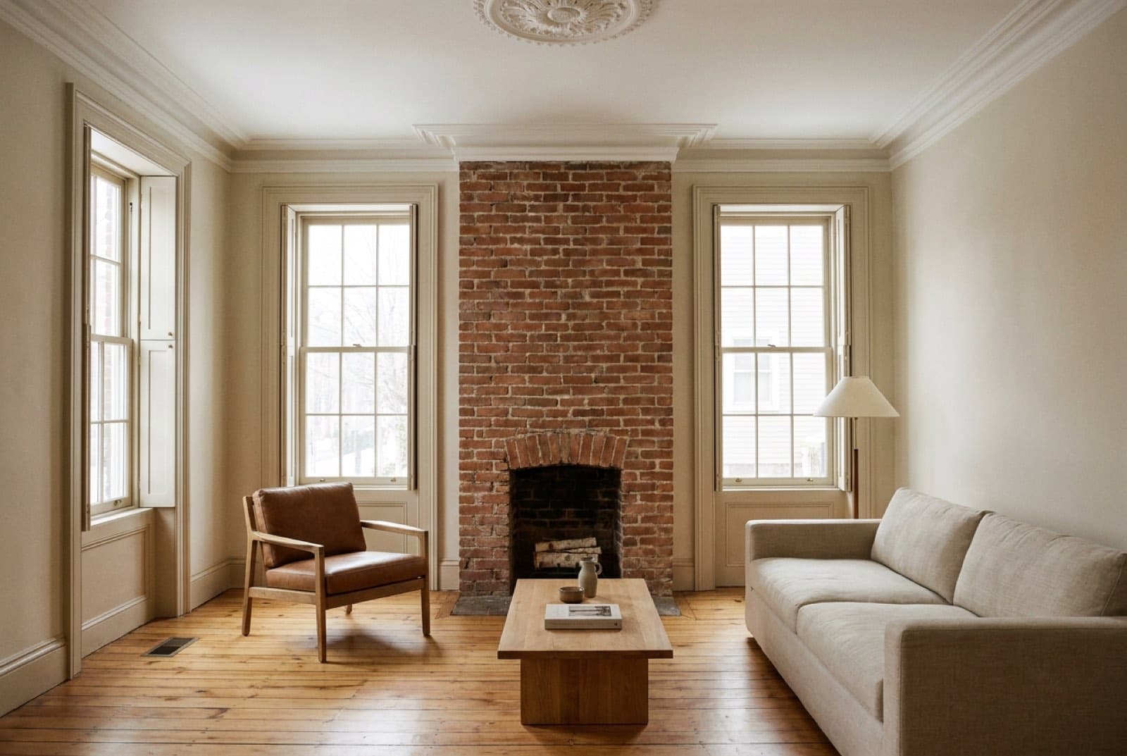 Interior of Stockade Rowhouse in Kingston, NY